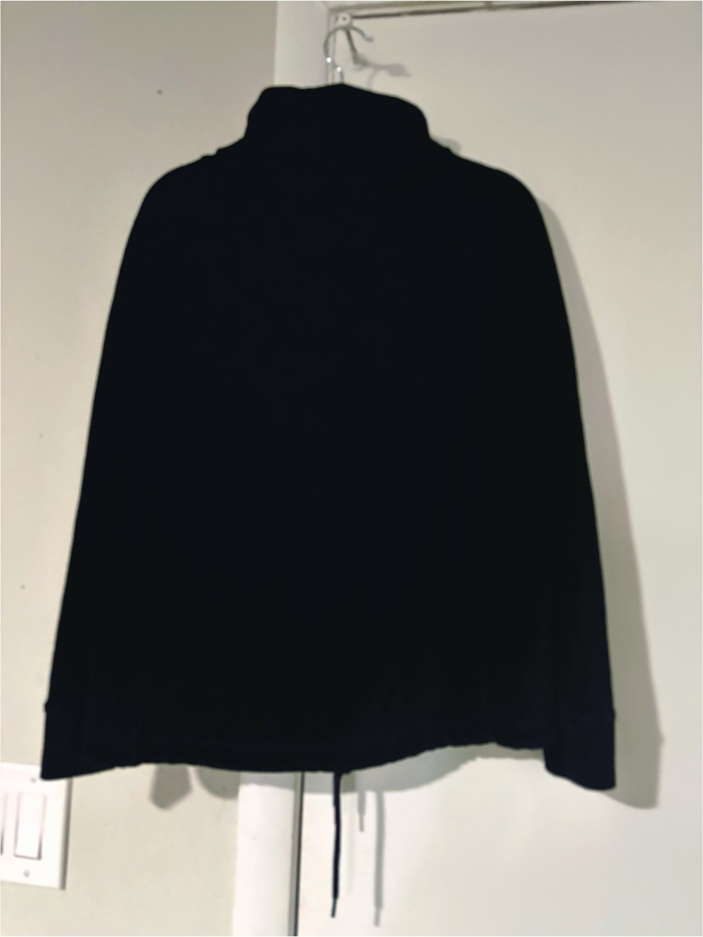 Athleta Velour Sweater Pullover Funnel Cowl Neck - Picture 3 of 6